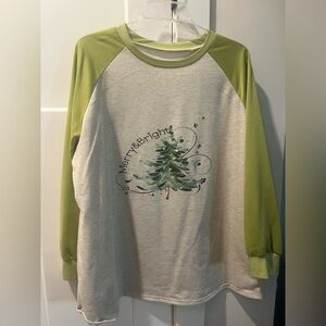 No Brand Christmas Top Size XL